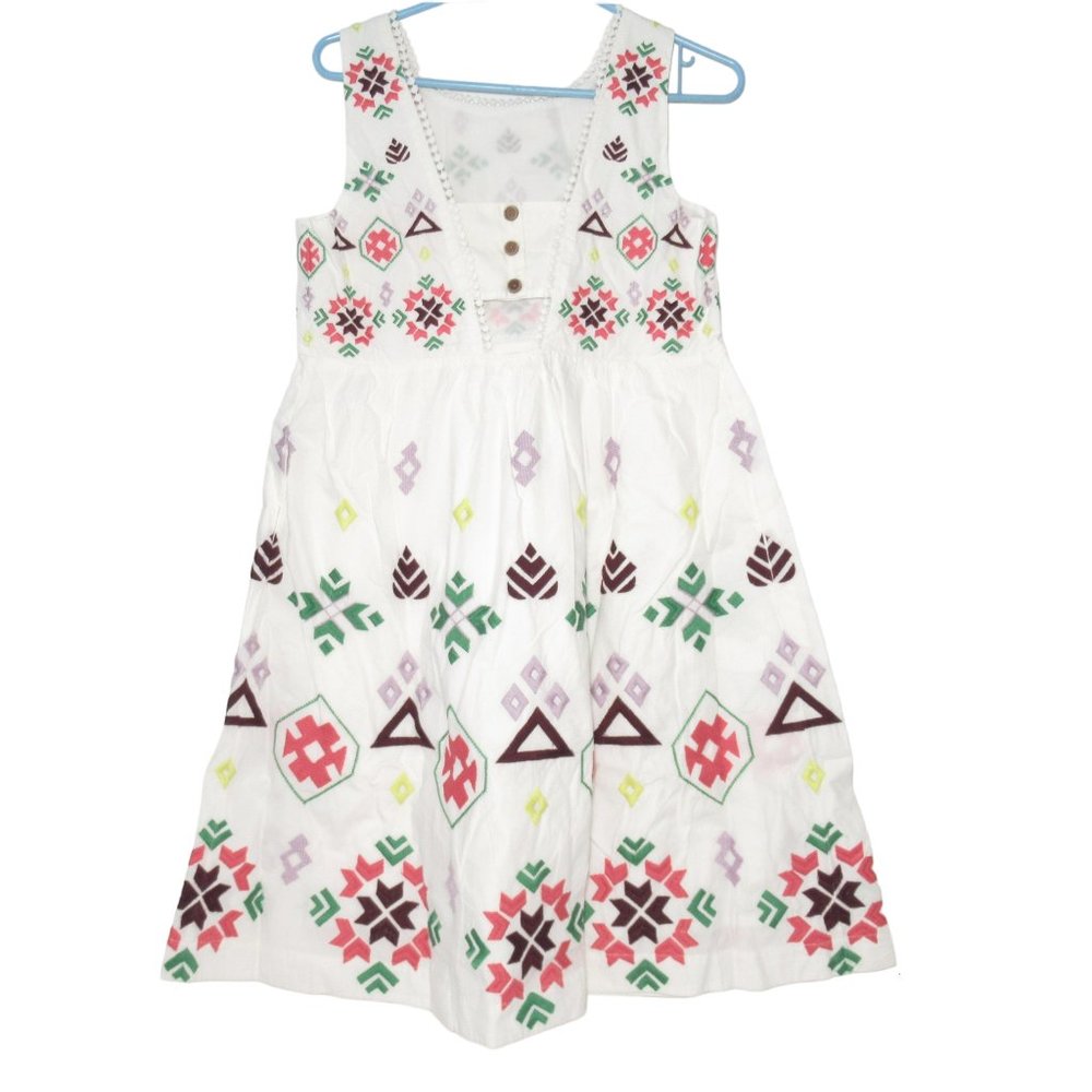 Anthropologie Dolly Embroidered Mini Dress - White - Small - Picture 5 of 12